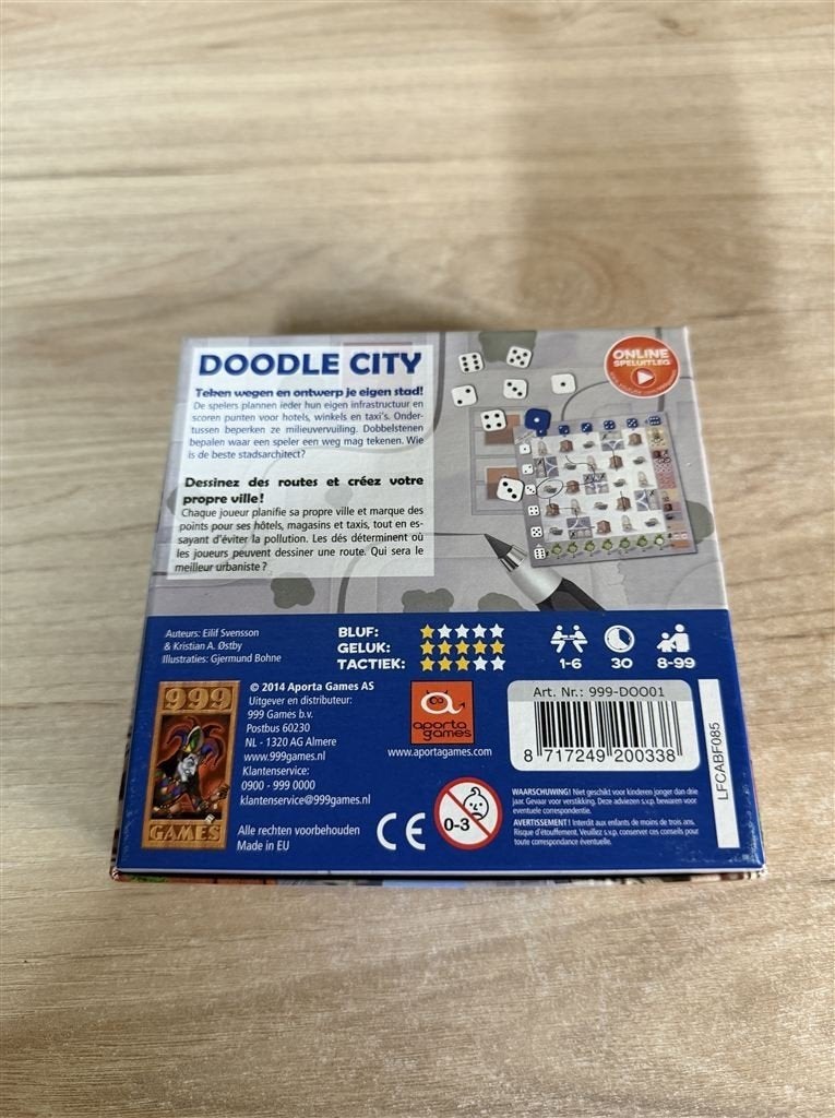 doodle city - 999 games - s6517, Verzenden, Zo goed als nieuw