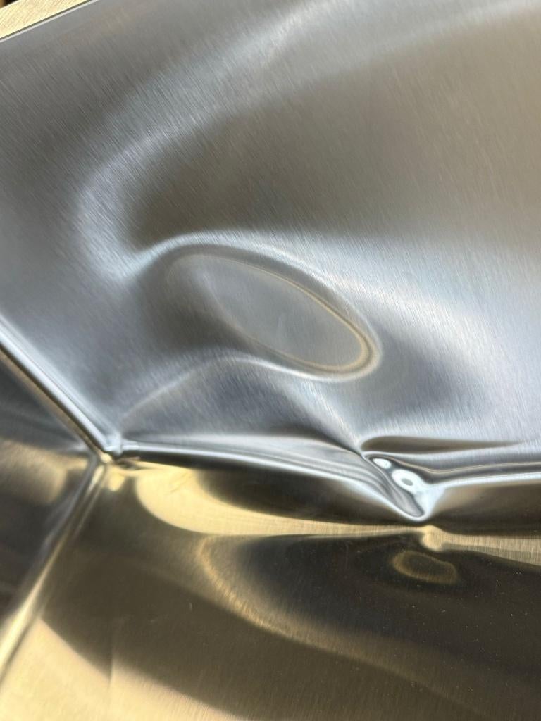 Spoelbak | 74x44x20cm | Gootsteen | Wasbak | Zilver | RVS, Overige kleuren, 25 tot 50 cm, Nieuw, Lendo Online