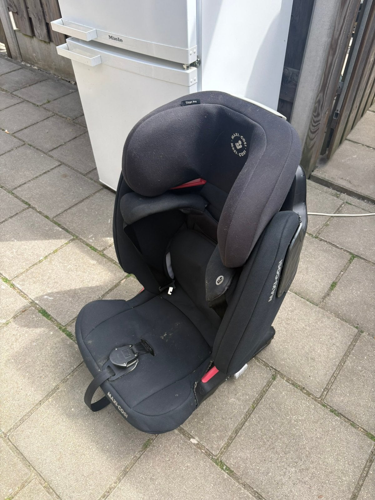 Maxi cosi titan pro, Kinderen en Baby's, Autostoeltjes, Ophalen, 15 t/m 36 kg, Zo goed als nieuw, Isofix