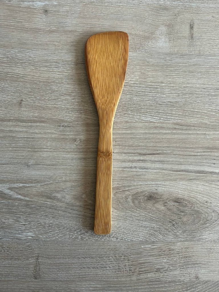 Houten spatel 1, Huis en Inrichting, Keuken | Bestek, Ophalen, Gebruikt, Los bestek, Serveergerei