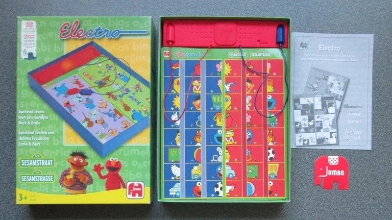 Electro 123 Sesamstraat, Verzenden, Puzzelen, Met geluid