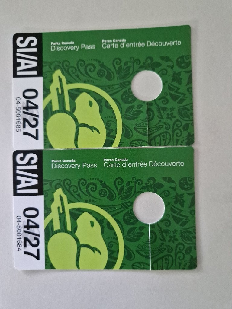 Discovery Pass Senioren Canada (2x), Tickets en Kaartjes, Twee personen
