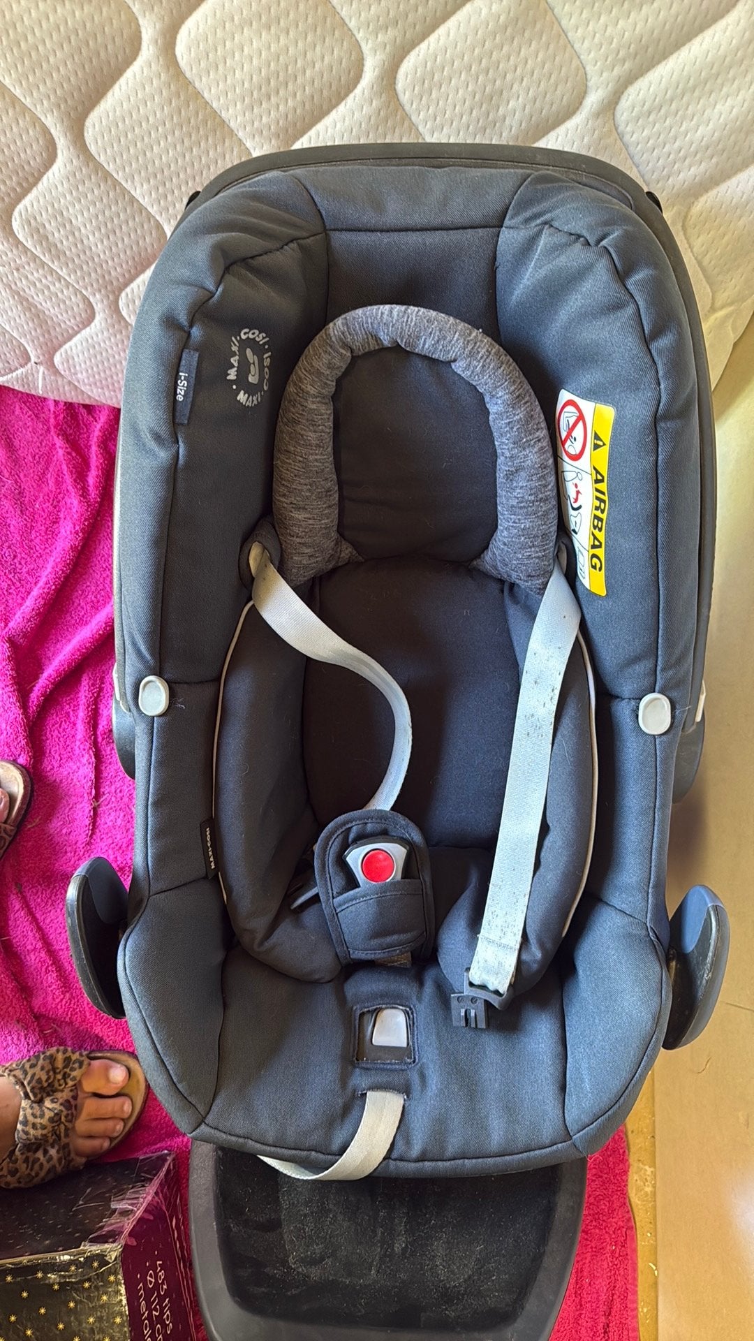 Maxi-Cosi inclusief 2 Isofix-bases, Kinderen en Baby's, Autostoeltjes, Ophalen, Gebruikt, Isofix, 0 t/m 13 kg