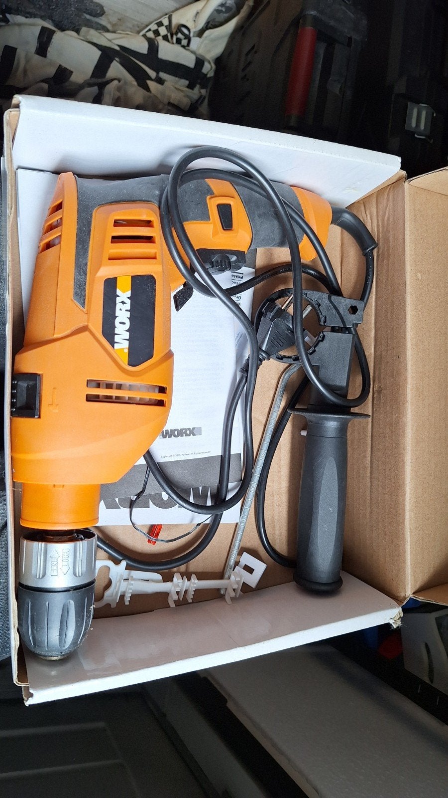 Klopboormachine Worx 550w, Ophalen, Zo goed als nieuw, Boormachine