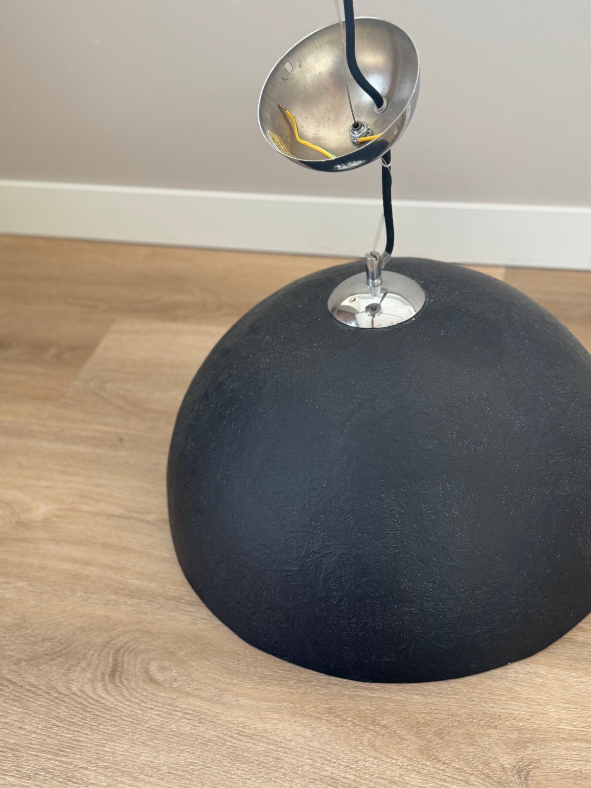 HKLiving Hanglamp zwart-goud, Ophalen, Zo goed als nieuw