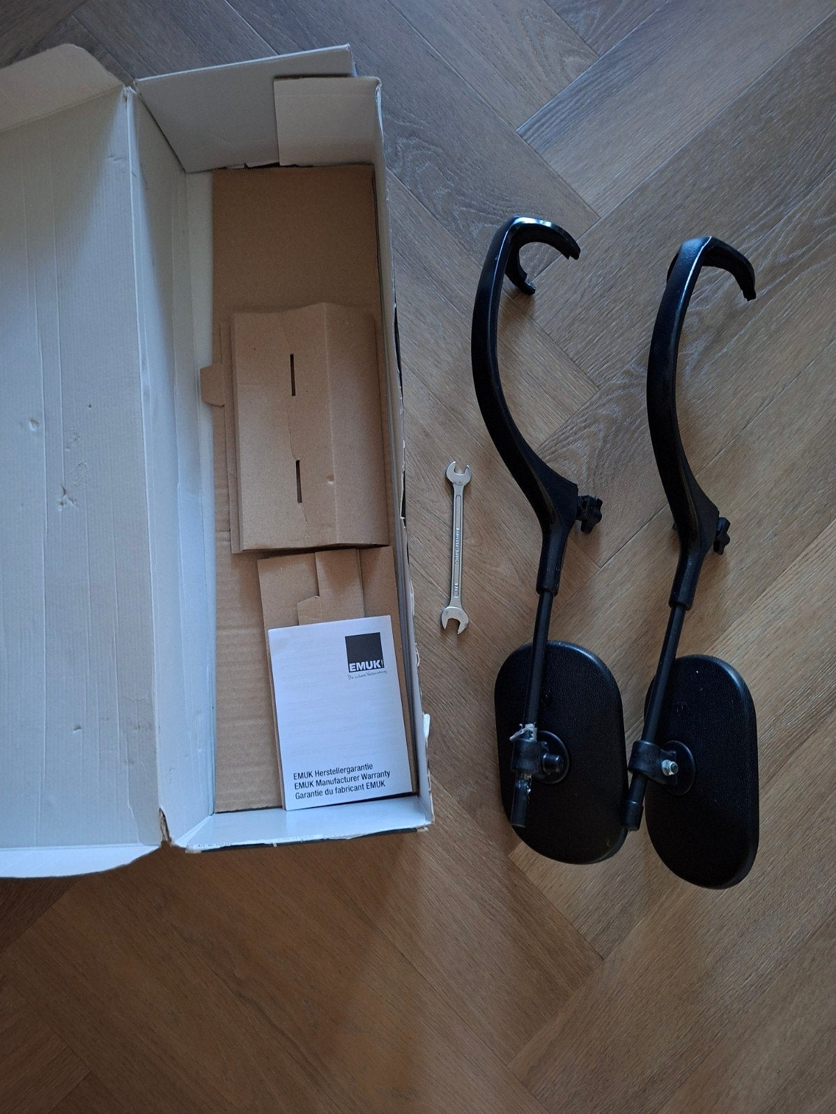 EMUK spiegels voor een Dacia Sandero (Stepway) (2019)., Ophalen of Verzenden, Gebruikt, Universele onderdelen
