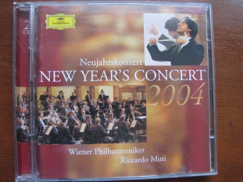 2Cd: Nieuwjaarsconcert 2004, Wiener Philharm., Riccardo Muti, Cd's en Dvd's, Cd's | Klassiek, Zo goed als nieuw, Kamermuziek, Classicisme