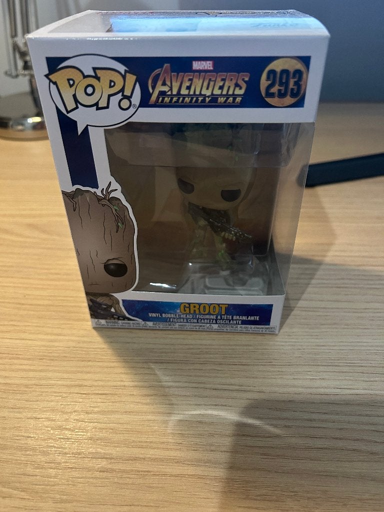 Funko Pop: Groot Avengers Infinity War#293, Ophalen of Verzenden, Nieuw