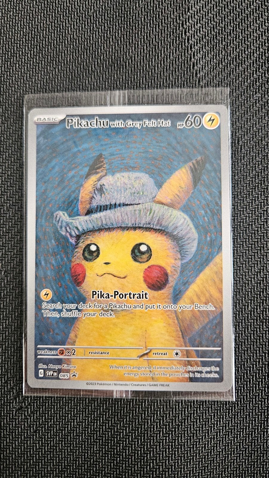Pokemon Kaart Pikachu van Gogh 085 / Sealed, Hobby en Vrije tijd, Verzamelkaartspellen | Pokémon, Ophalen of Verzenden, Nieuw