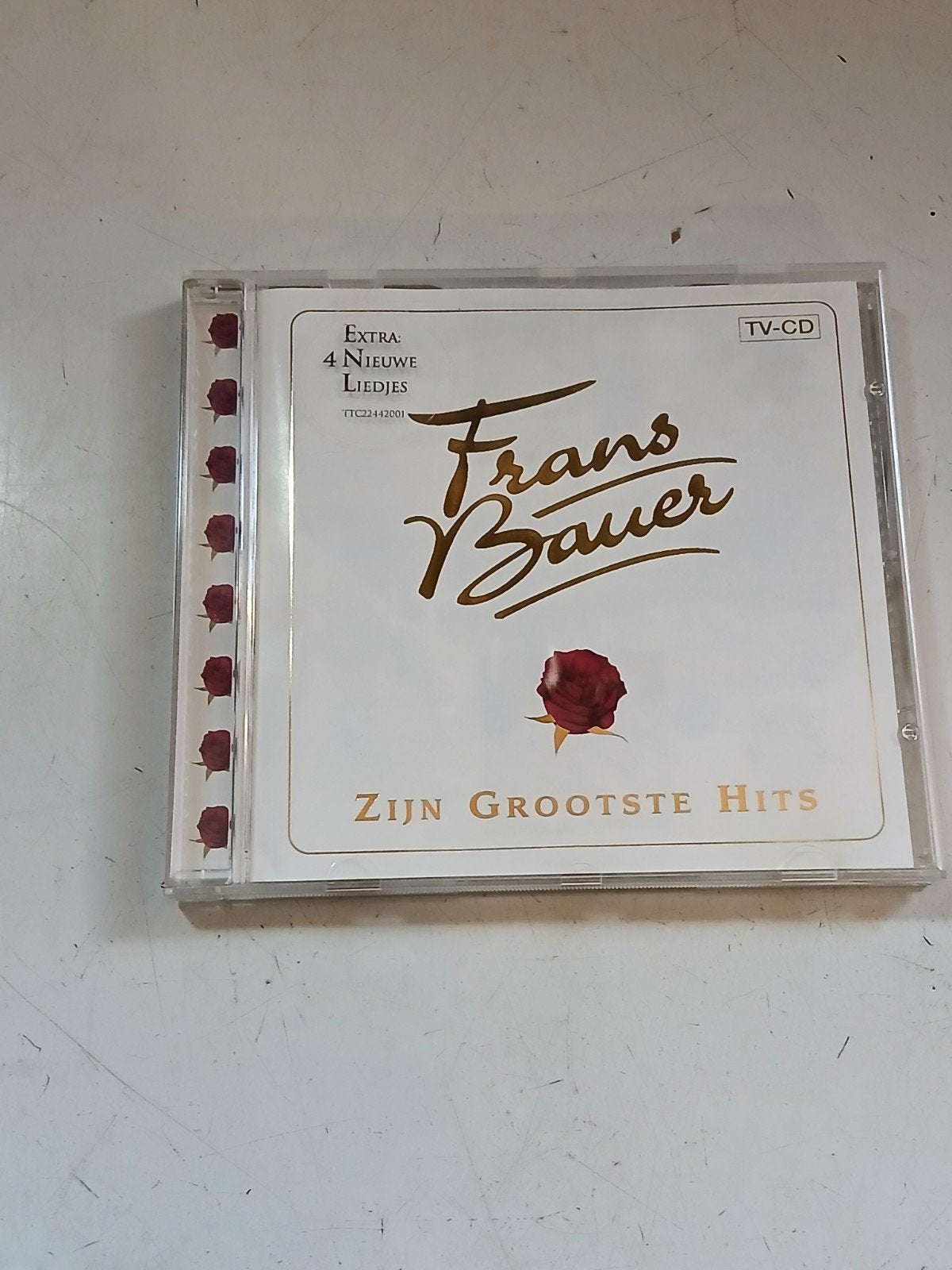 Frans Bauer - Zijn Grootste Hits (TV-CD), Gebruikt, Met bonustracks, Ophalen of Verzenden, Levenslied of Smartlap