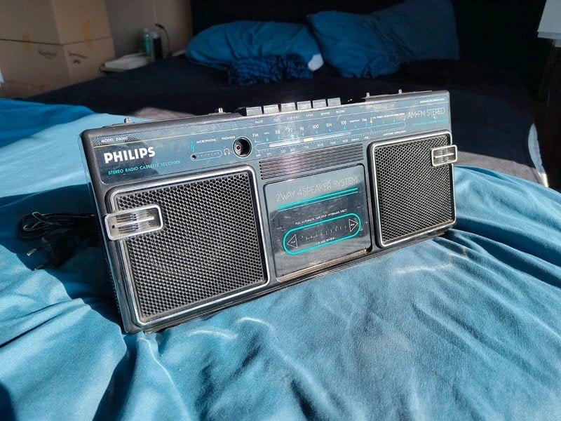 Philips D8060 vintage boombox | stereoradio | zeldzaam, Ophalen of Verzenden
