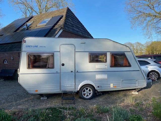 Caravan Kip Greyline Special 4-6 personen, 2 aparte bedden, Rondzit, Kip, Particulier