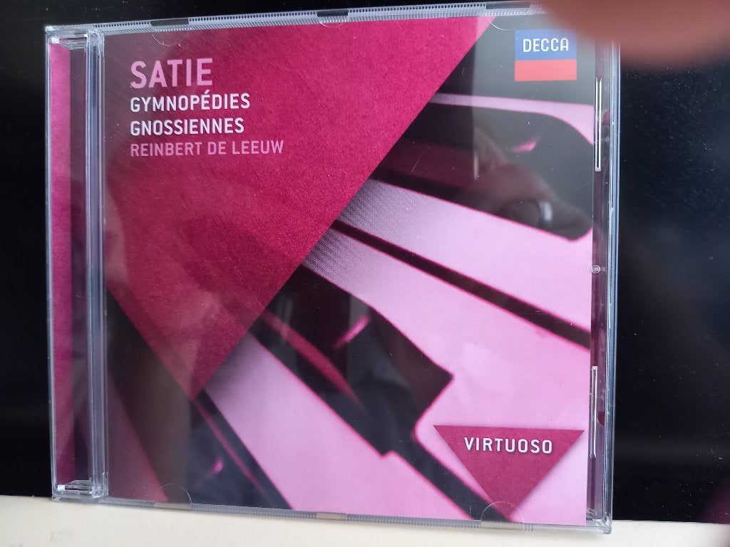 Satie - Gymnopedies -Virtuoso- Reinbert de Leeuw, Ophalen of Verzenden, Zo goed als nieuw