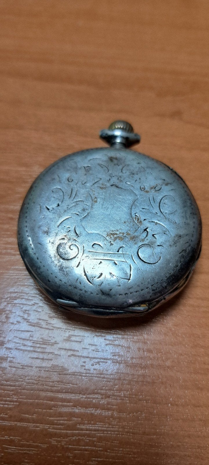 Antiek Zilveren Zakhorloge Christian Köhler 1895-1905, Overige merken, Zakhorloge, 1900 tot 1930, Onbekend