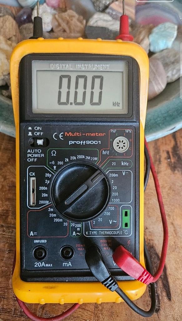 Digitale Multimeter Proff9001 - Gebruikt, Ophalen of Verzenden, Gebruikt, Multimeter