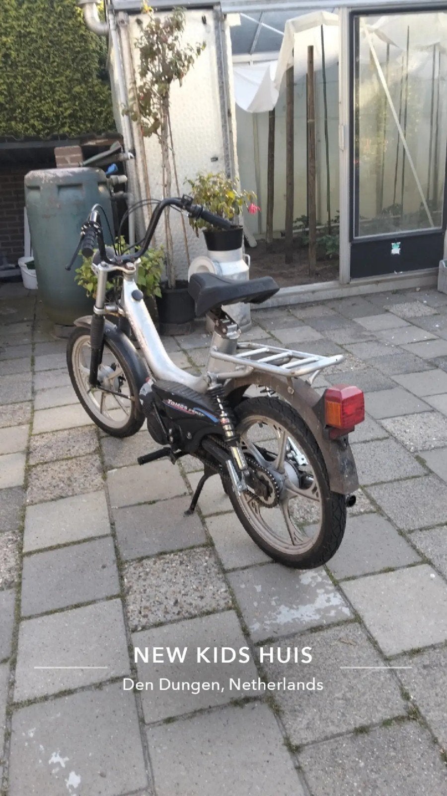 Tomos flexer zonder kenteken, Ophalen, Gebruikt, Maximaal 45 km/u, 2 versnellingen