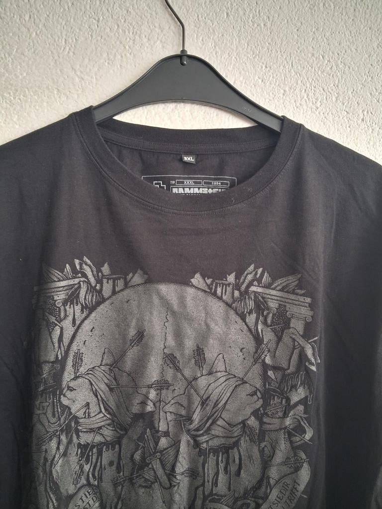 Rammstein T-shirt Zwart Maat XXXL, Kleding | Heren, T-shirts, Zwart, Overige maten, Ophalen of Verzenden, Zo goed als nieuw