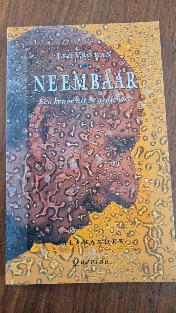 Neembaar - Een keuze uit de gedichten van Leo Vroman, Leo Vroman, Nieuw, Ophalen of Verzenden, Eén auteur