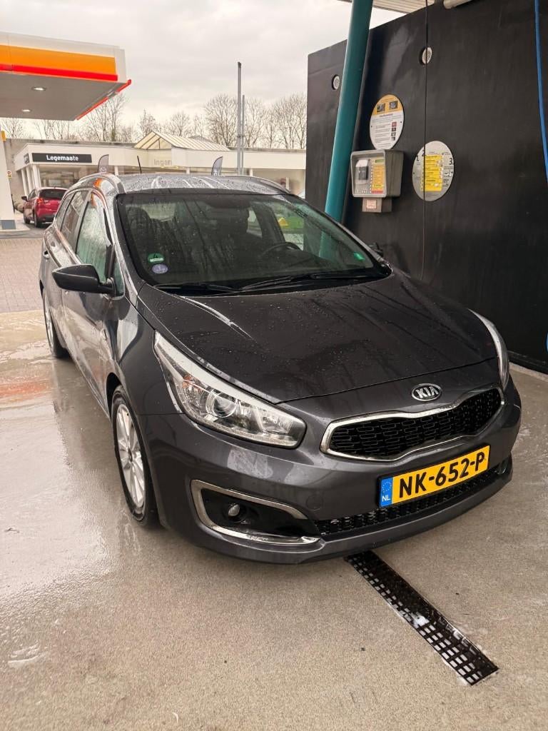 Kia (Pro) Cee d 1.6 GDI Sporty Wagon 2016 Grijs, Auto's, Kia, Voorwielaandrijving, Stof, 4 cilinders, Stationwagon