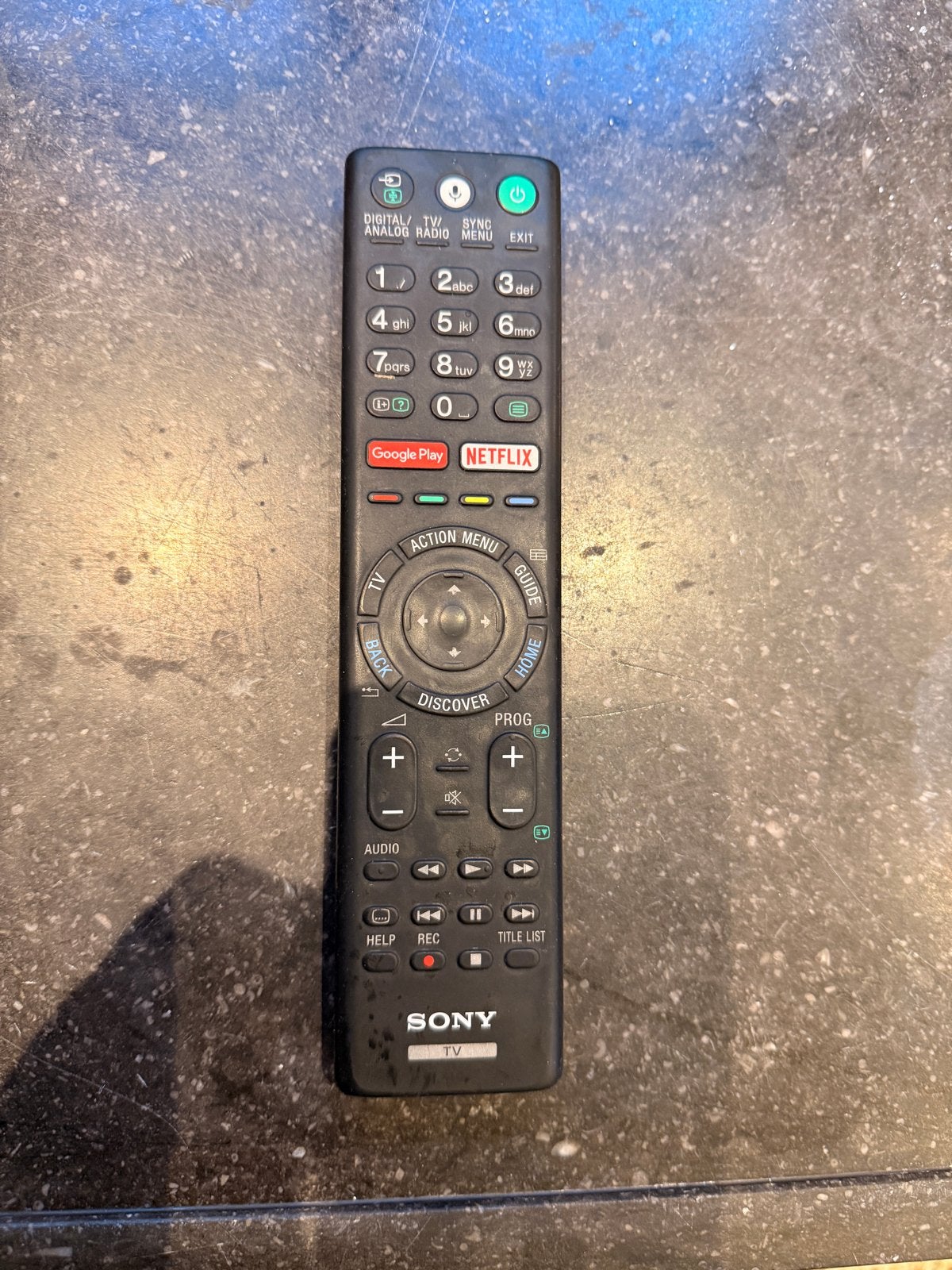Sony RMF-TX200E Voice Remote Control voor TV, Gebruikt, Tv, Ophalen of Verzenden, Origineel