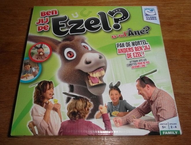 spel ben jij de Ezel?, Ophalen of Verzenden, Zo goed als nieuw