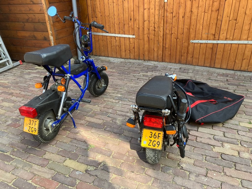 mini bike met kenteken bromfiets inklapbaar, Ophalen, Di blasi, Overige typen, 49 cc