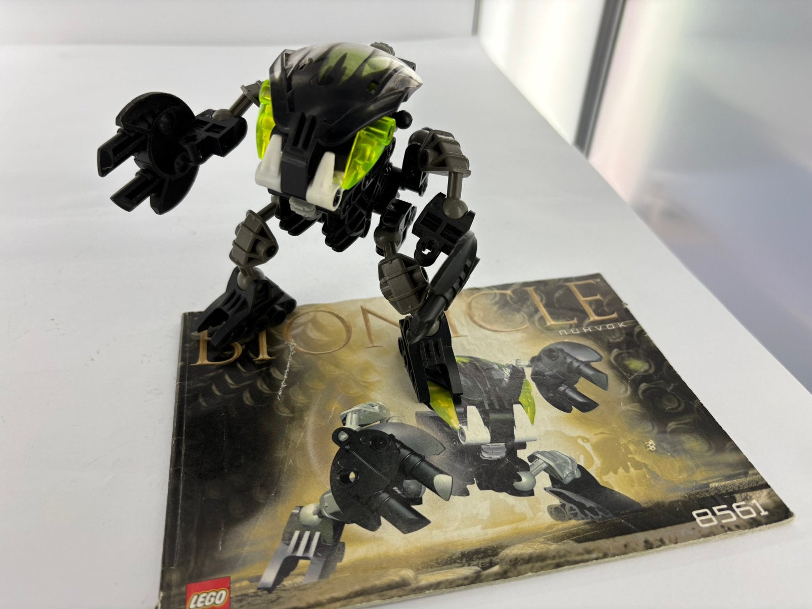 LEGO 8561 Nuhvok (BIONICLE) - Compleet, Gebruikt, Bionicle, Lego, Inclusief instructies