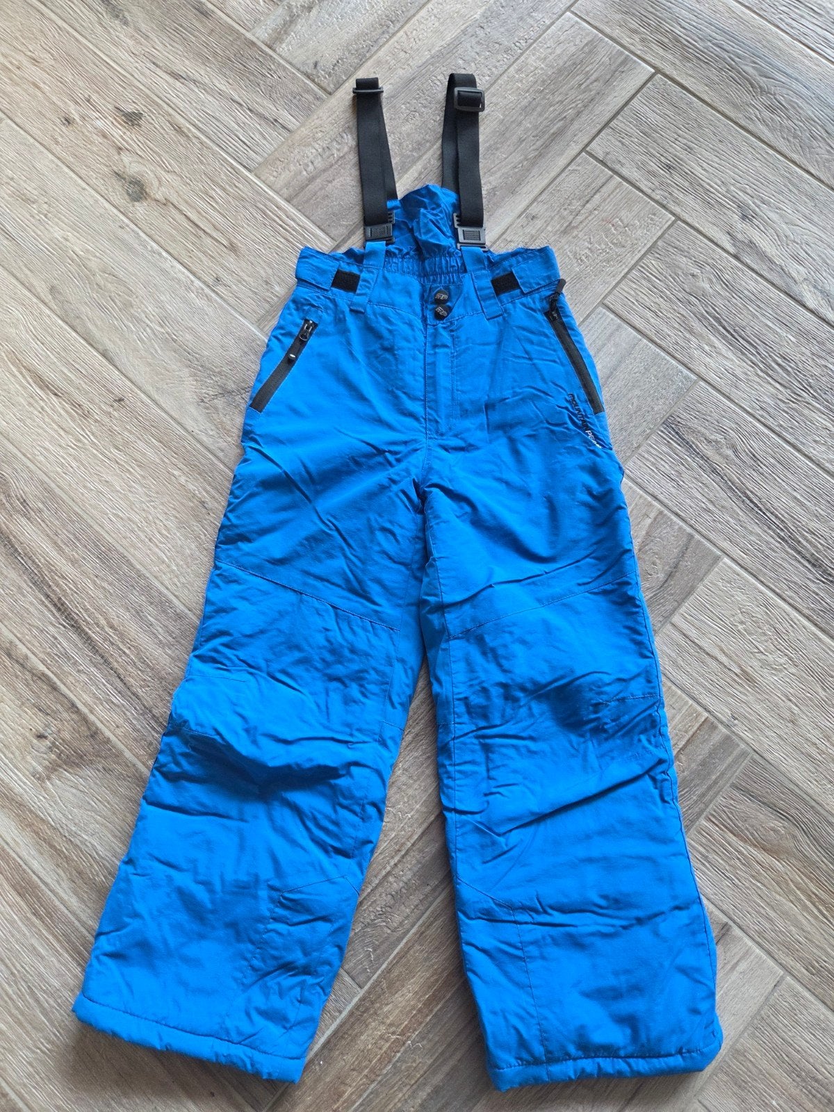 Mountain Peak Skibroek Maat 140 - Blauw, Ophalen of Verzenden, Zo goed als nieuw, Mountain Peak, Broek