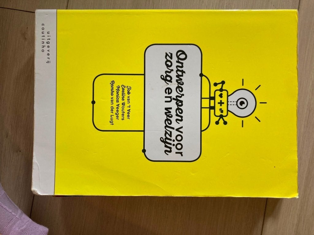 Ontwerpen voor zorg en welzijn - Job van 't Veer e.a., Boeken, Studieboeken en Cursussen, Zo goed als nieuw, Gamma, HBO, Uitgeverij Coutinho
