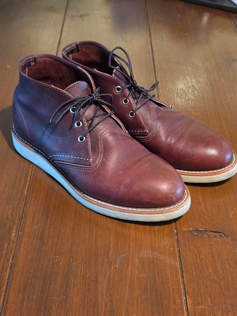 Red Wing work chukka briar oil slick 3141 maat 42.5, Kleding | Heren, Schoenen, Red wing, Bruin, Boots, Ophalen of Verzenden