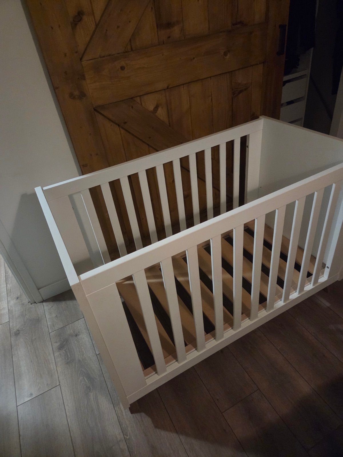 Ledikant 60x120 Bergen - Zo goed als nieuw, Ophalen, Zo goed als nieuw, Ledikant