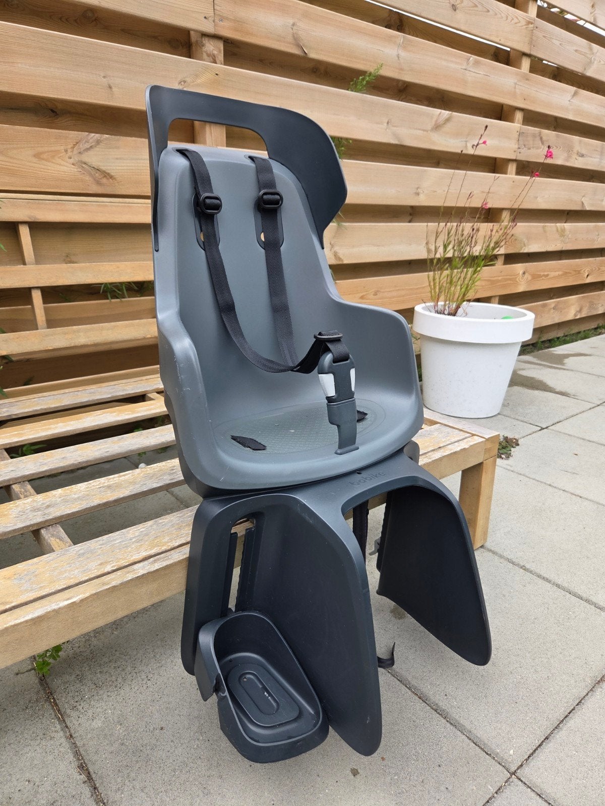 Bobike GO Maxi achterzitje Grijs, Achterzitje, Bobike, Ophalen, 15 t/m 25 kg