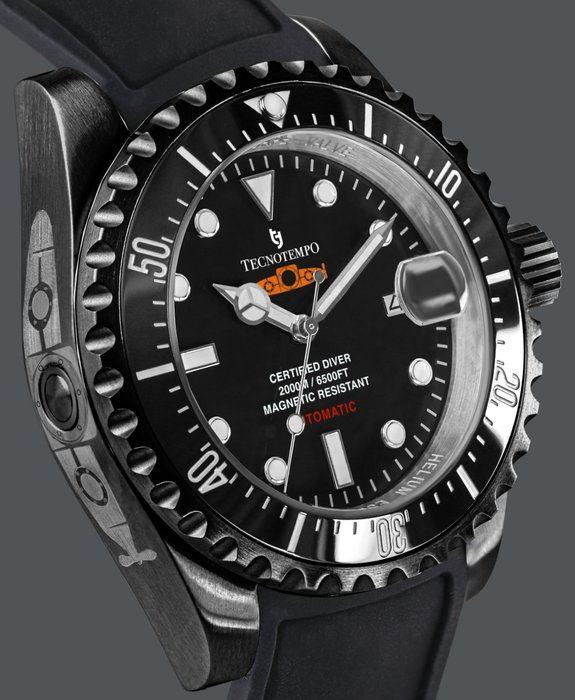 Tecnotempo Herenhorloge, Overige merken, Staal, Verzenden, Polshorloge