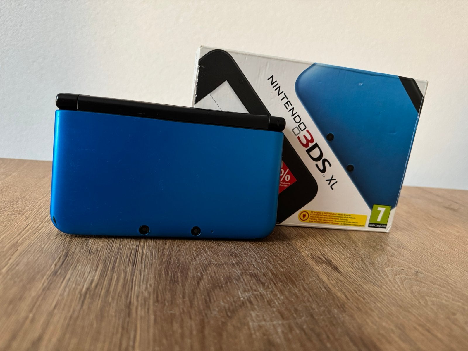 Nintendo 3ds XL in doos (zie beschrijving), Gebruikt, Blauw, 3DS XL, Ophalen