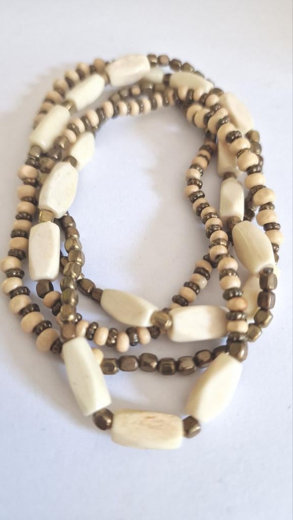 Ketting, Ophalen of Verzenden, Zo goed als nieuw, Steen of Mineraal