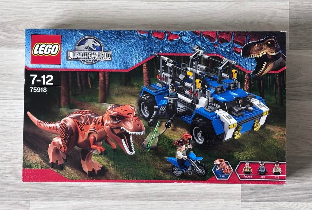 Nieuw! Lego Jurassic World 75918 T. Rex Tracker, Ophalen of Verzenden, Zo goed als nieuw, Complete set, Lego