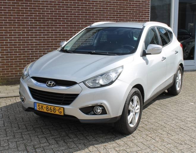 HYUNDAI IX35 2.0i CVVT 163pk Aut., Auto's, Gebruikt, 4 cilinders, Leder en Stof, 163 pk