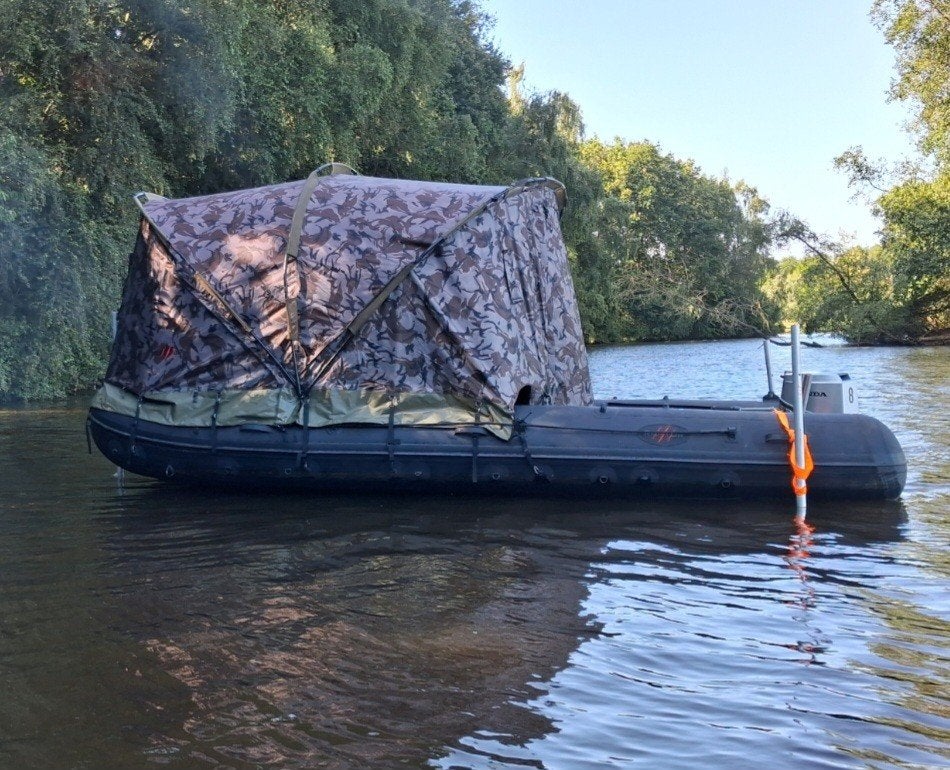 Raptor 470  xtreme  nieuwe tent (camo karperboot, Ophalen, Overige typen
