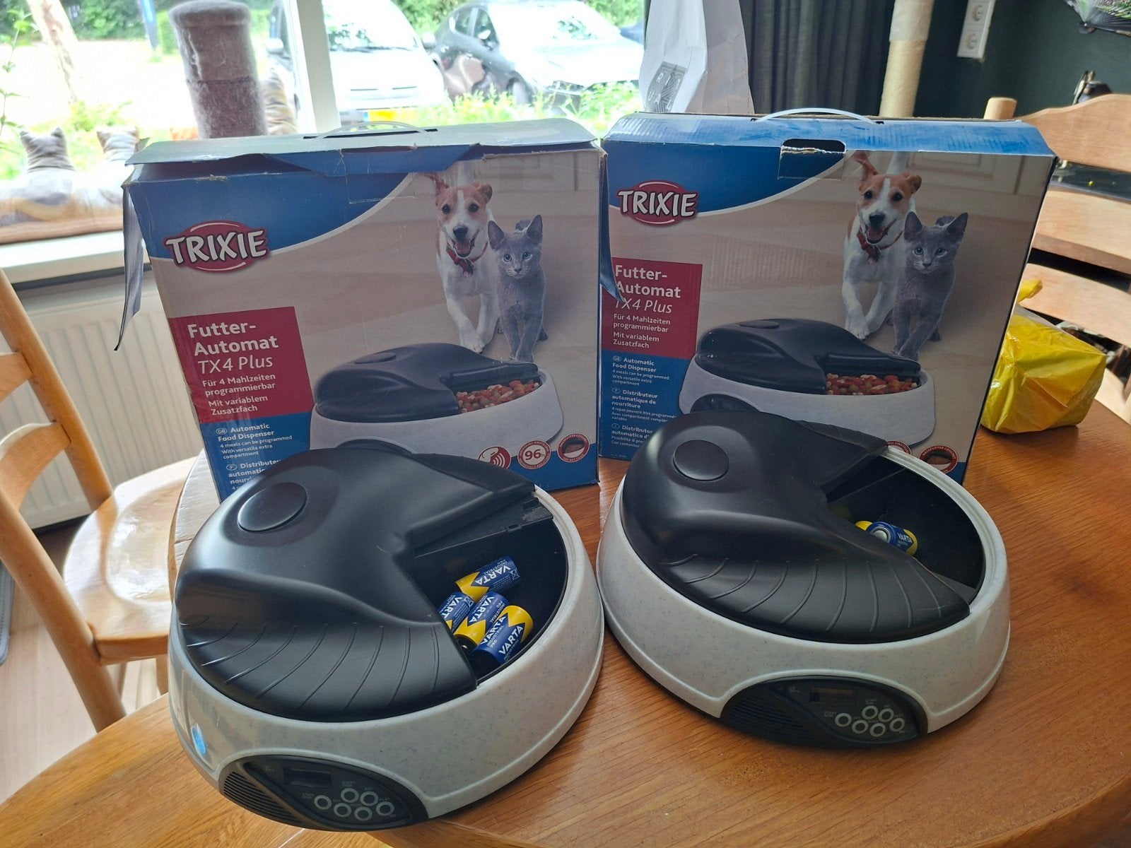 2x Trixie automatische voerbakken, Ophalen of Verzenden, Automatisch