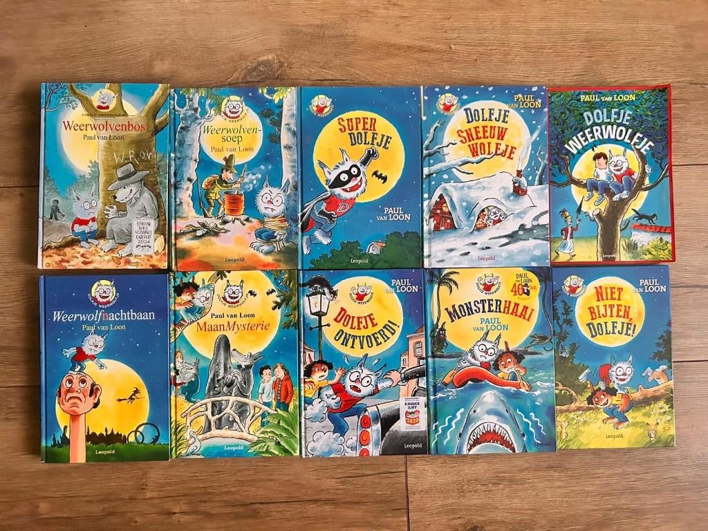 Dolfje Weerwolfje boeken- elk voor 7,5 euro, Boeken, Ophalen, Zo goed als nieuw, Paul van Loon, Fictie algemeen