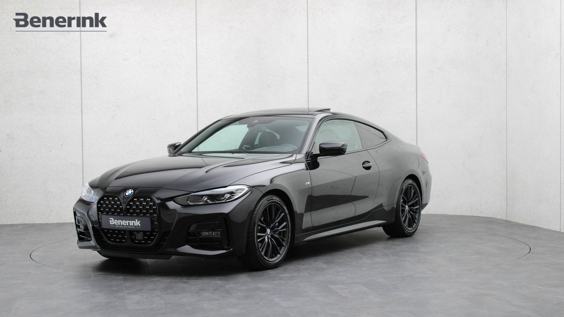 BMW 4 Serie Coupé 430i High Executive M-Sport | Schuifdak |, Auto's, Achterwielaandrijving, Gebruikt, 4 stoelen, Zwart