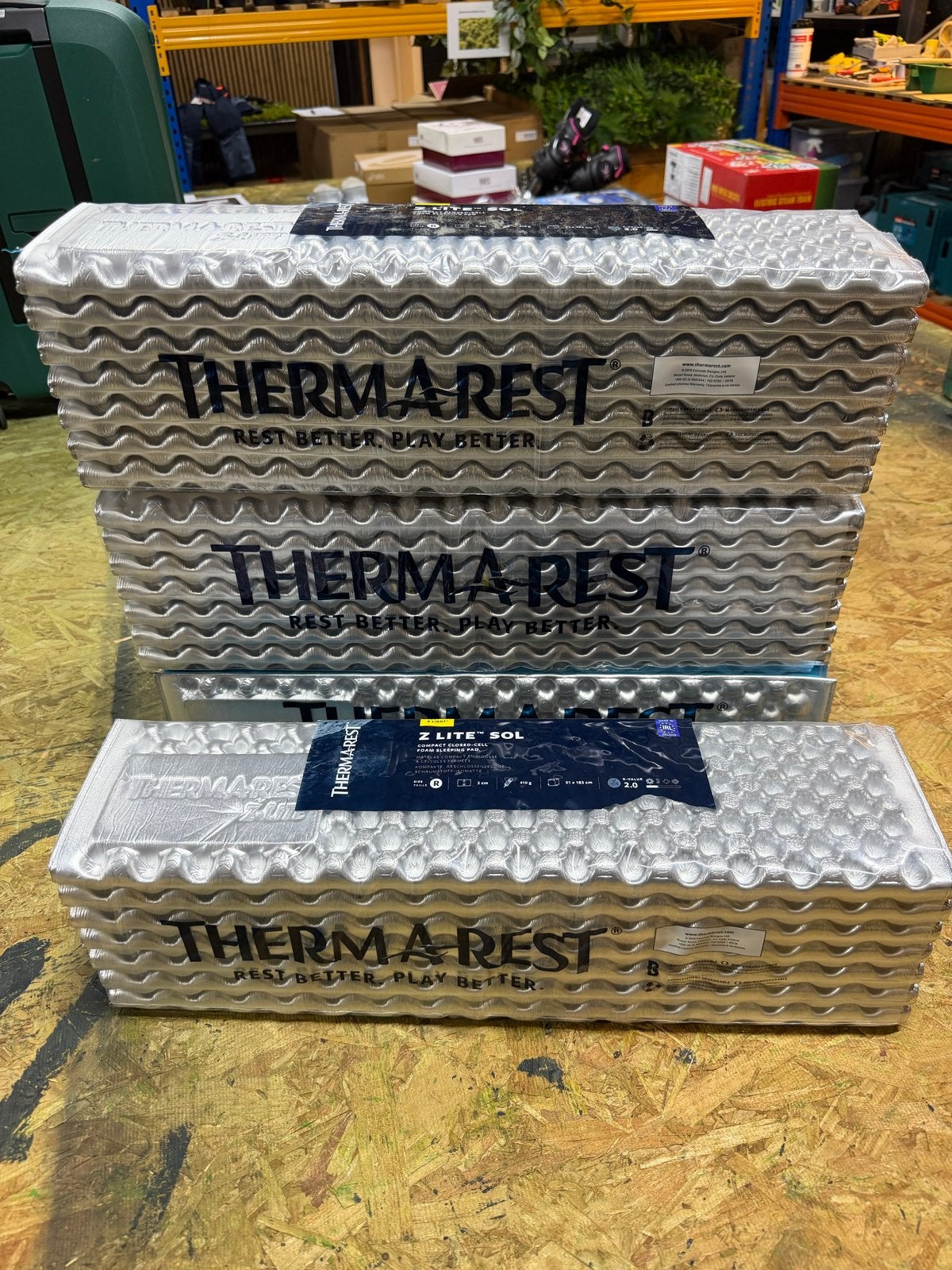 4x Therma-Rest Z Lite Sol Slaapmat - Nieuw, Caravans en Kamperen, Slaapmatten, Ophalen, Nieuw, 1-persoons