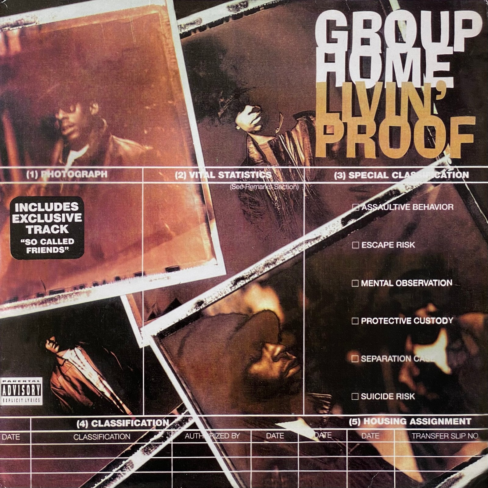 Group Home - Livin’ Proof (2LP), Cd's en Dvd's, Vinyl | Hiphop en Rap, Dubbel-LP, Beschermende buitenhoes, Reissue, Ophalen of Verzenden