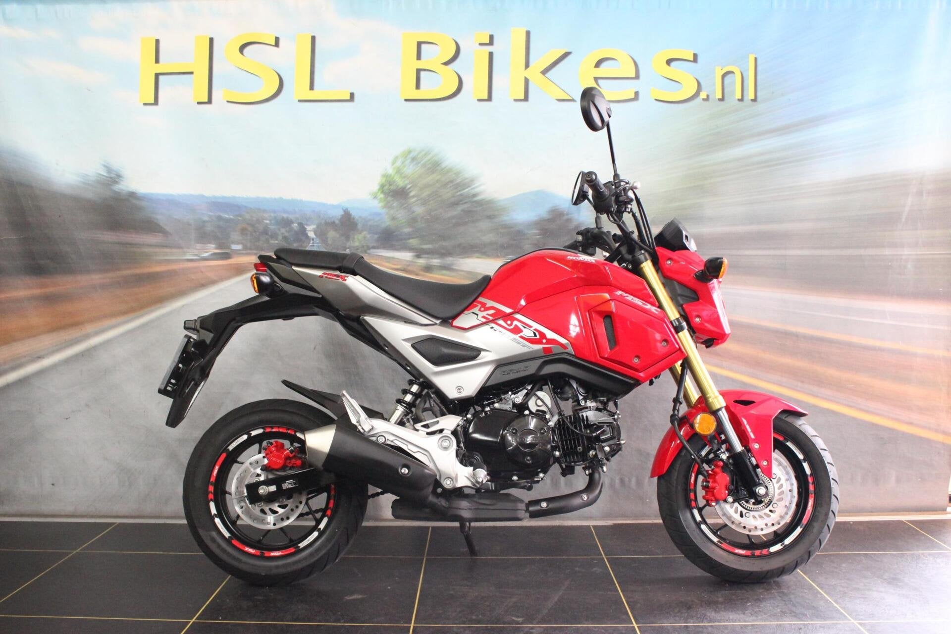 Honda MSX 125 ABS, Toermotor, 11 kW of minder, 124 cc, Handgeschakeld