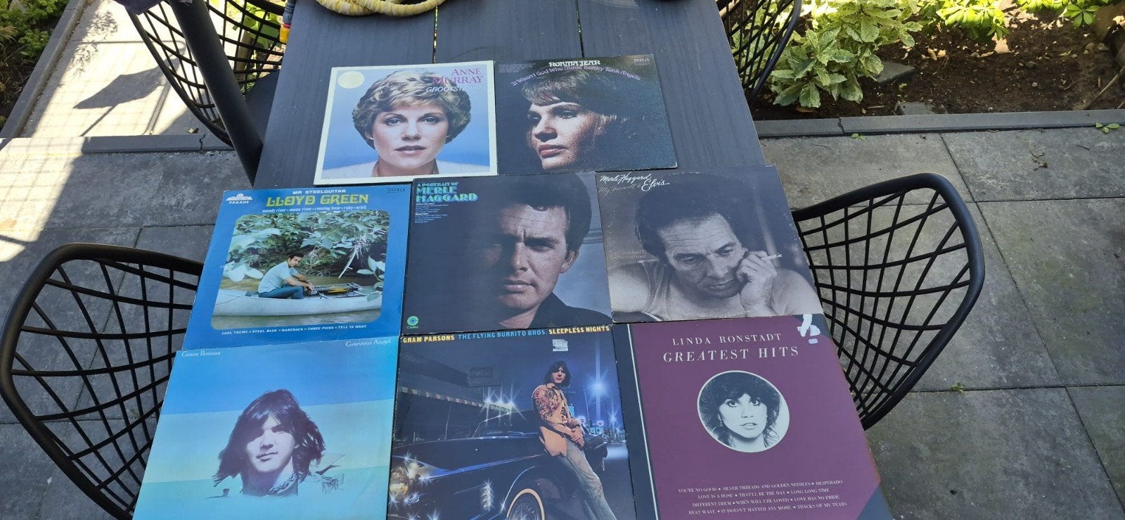 Diverse lp's 23 stuks, Cd's en Dvd's, Vinyl | Country en Western, Ophalen, Gebruikt, 12 inch, LP