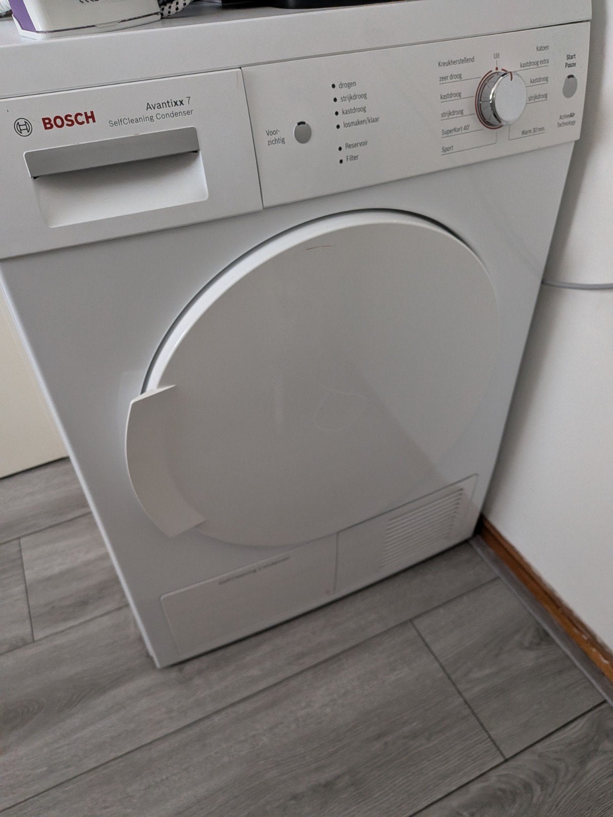 Bosch Avantixx 7 SelfCleaning Condenser droger, Ophalen, 6 tot 8 kg, Zo goed als nieuw, 85 tot 90 cm