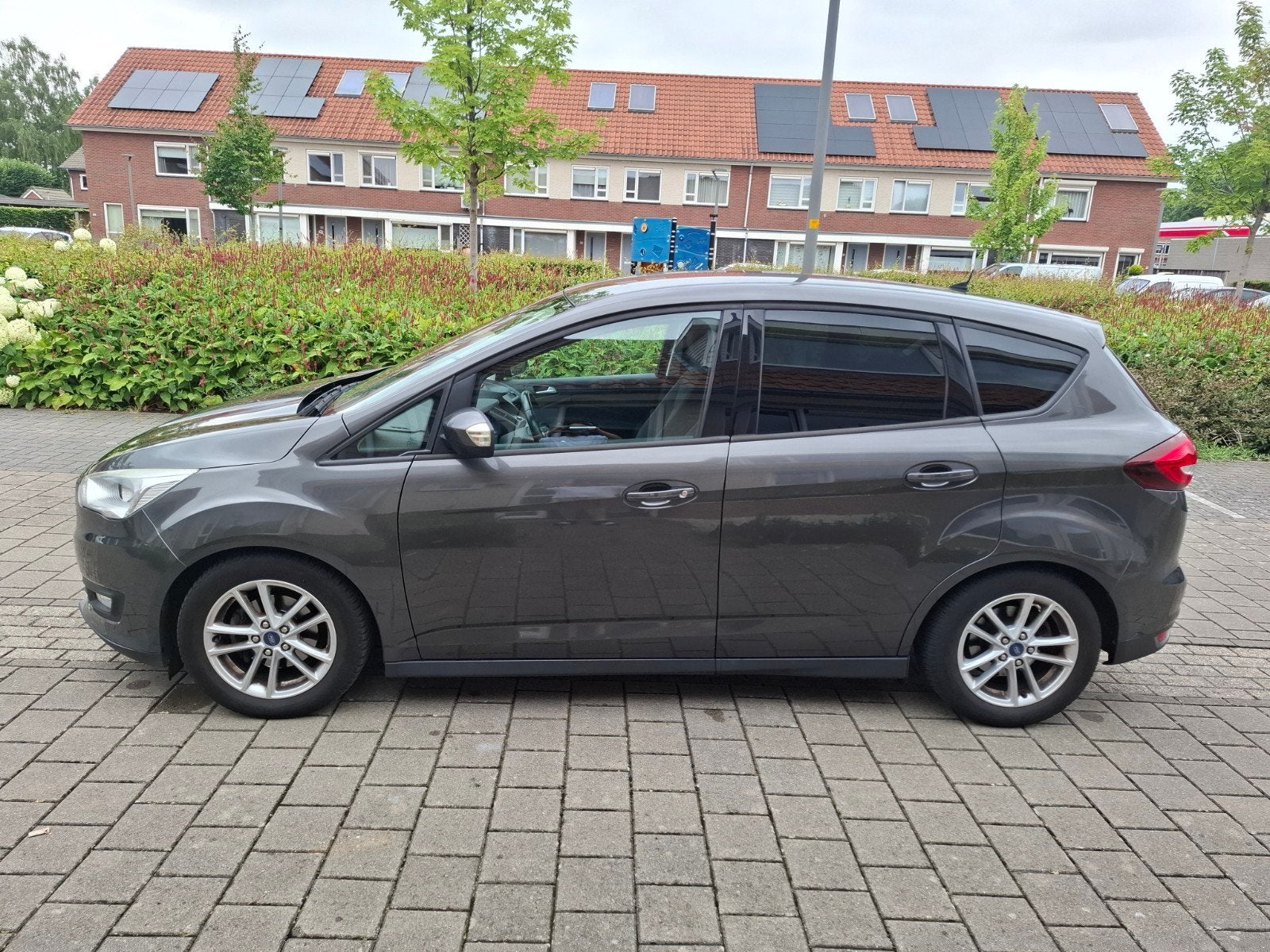 Ford C-Max 1.0 Ecoboost 125pk 2016 Grijs, Auto's, Ford, Particulier, C-Max, Benzine, B, MPV, Handgeschakeld, Origineel Nederlands