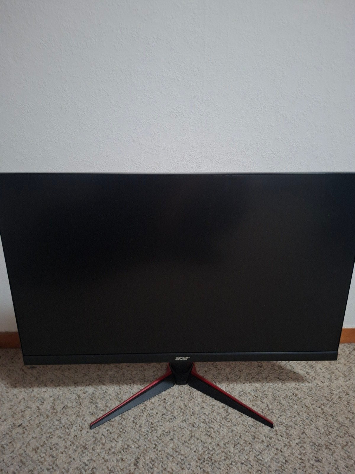 Acer VG270 Gaming Monitor - Full HD, 75Hz, 1ms, 27 inch, HDMI, Full HD, Zo goed als nieuw, 1 tot 2 ms