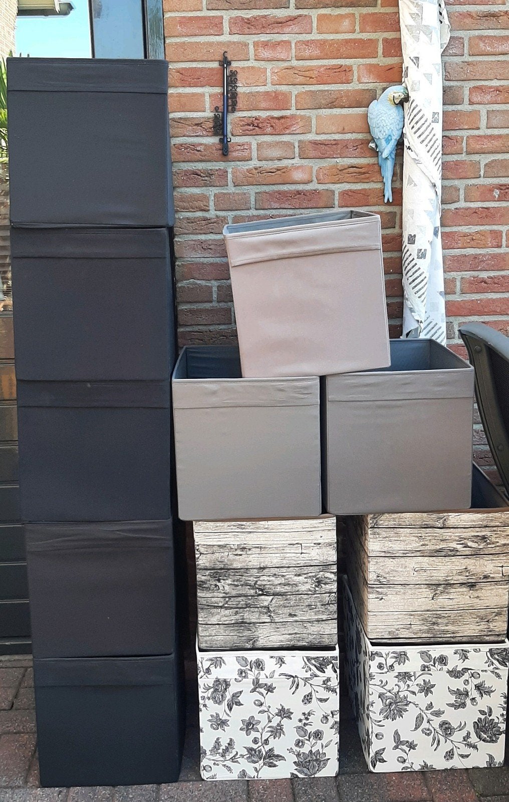 12 Drona bakken voor ikea kallax Vakkenkast, Ophalen, Zo goed als nieuw, Rechthoekig, Overige materialen