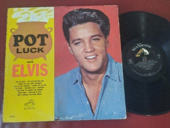 Elvis pot luck Usa mono, Ophalen of Verzenden